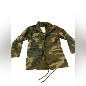 Rothco Green Camouflage Coat